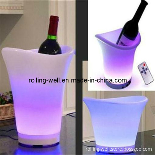 Luminous Plastic LED Ice Bucket (RW-015)